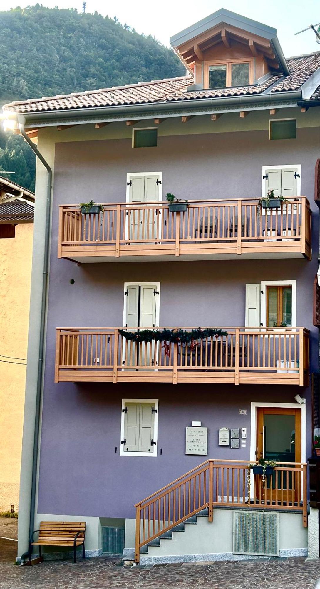 Casa Willigio Apartamento Roncone Exterior foto
